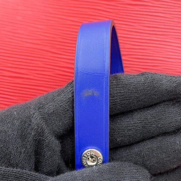 LOUIS VUITTON Neonoe Epi Leather Coquelicot/Blue M54365 - Picture 6 of 14